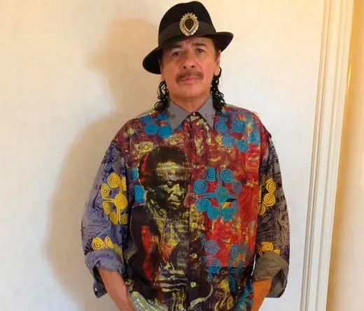 Carlos Santana grab su ltimo lbum Santana IV junto con su banda original de los aos 70.